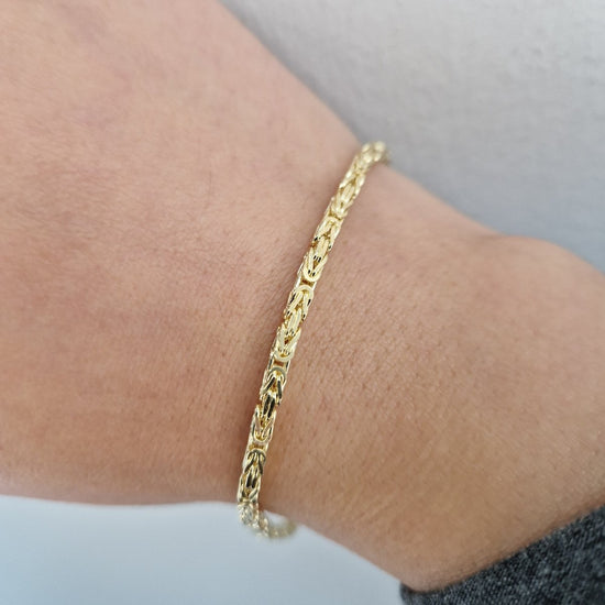 Armband Kejsarlänk i guld