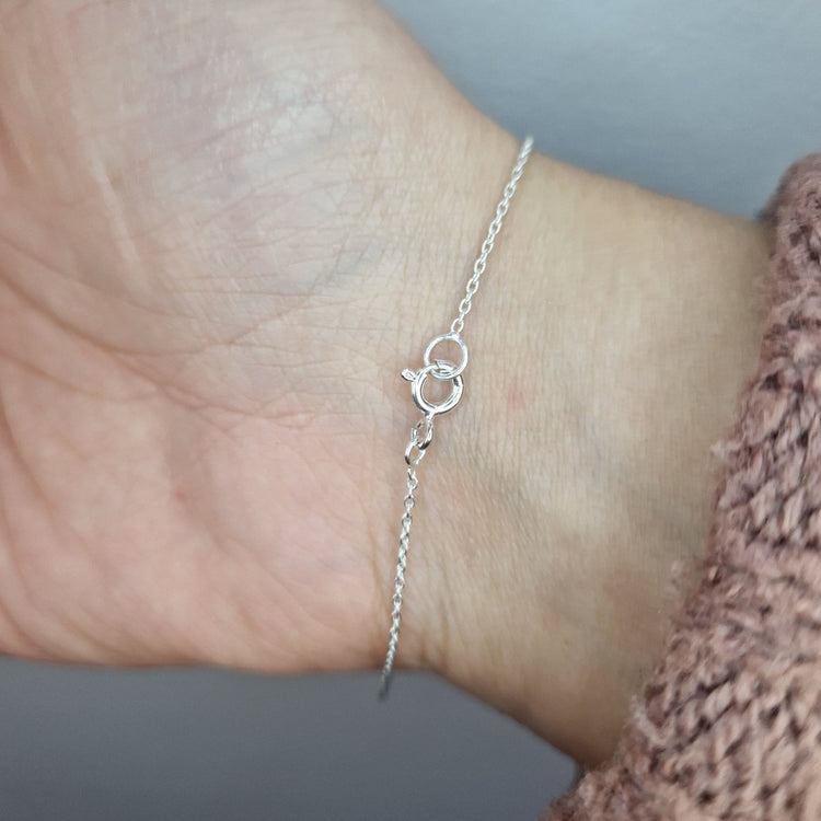 Armband Love i silver