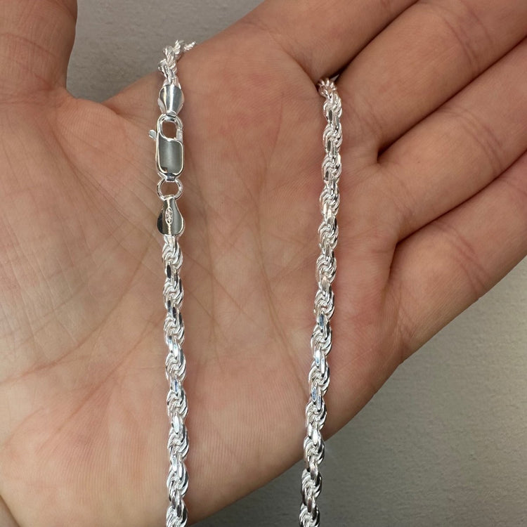 Cordell halsband silver 4mm