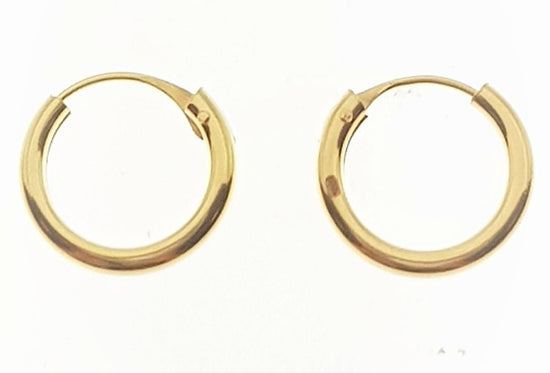 Creoler 18k guld 10mm