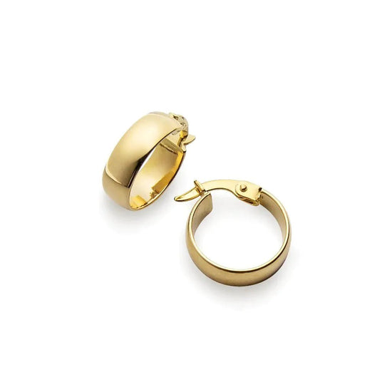 Creoler 3,8mm breda 18k guld