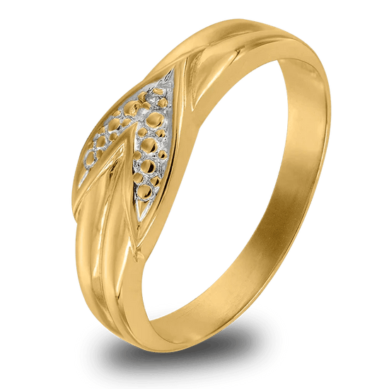 Elegant diamantring i 18k guld