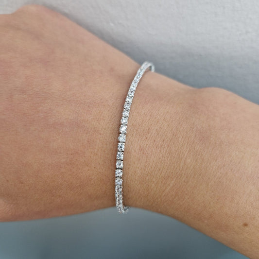 Tennisarmband Lovisa silver