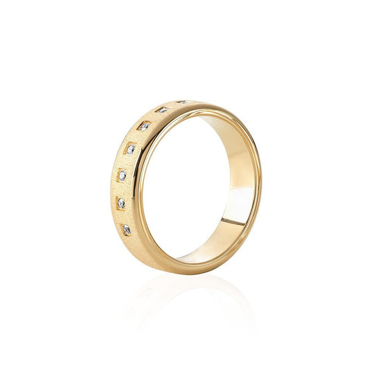 Vigselring Ariel 18k guld